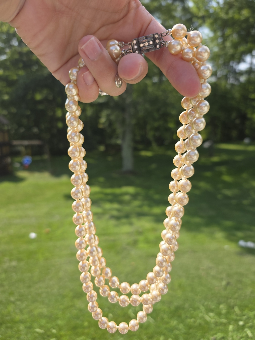 Jackie's Pearls Franklin Mint
